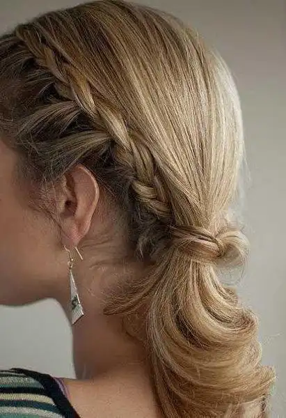 夏天发型图片女洋气各种大热夏日迷人编发美图