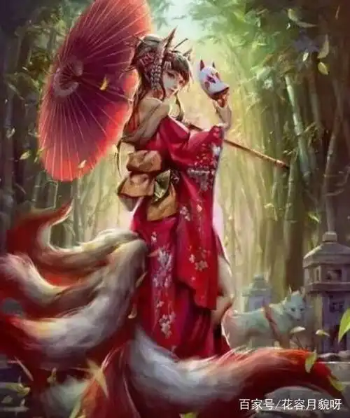 十二星座化身九尾狐妖射手座羞涩可人儿摩羯座魅惑无人能及