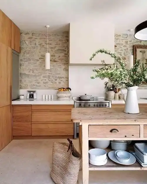 原来不装吊柜的厨房才是最美的没想到还能如此实用