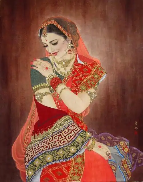 曾旭工笔——重彩,创意,有思想!