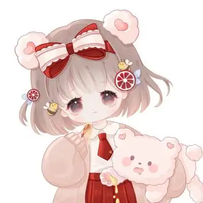 动漫呆萌系可爱少女头像60张_女生动漫头像_头像屋