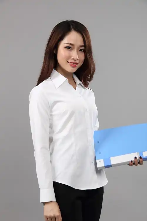女士长袖职业装商务类型衬衫衬衣