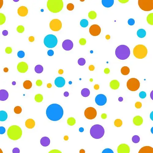 彩色圆点布纹壁纸