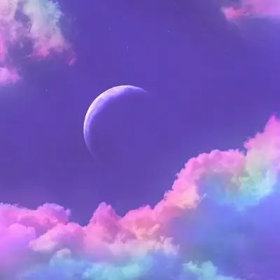 好看的七彩云朵图片超仙,唯美的七彩祥云朵抖音背景图