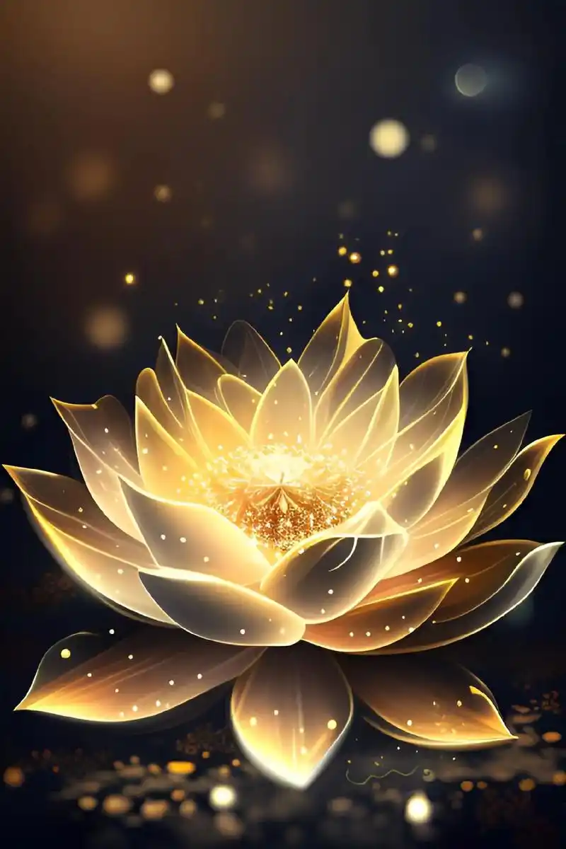 佛曰:如果你情绪低落不妨用莲花做壁纸.愿此生如莲,净心素雅, - 抖音