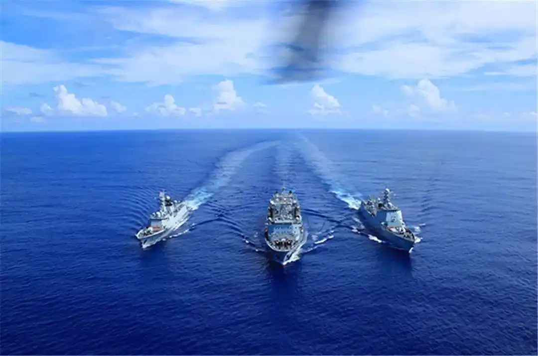 最强中国舰队刷屏我海军编队高清大图来啦