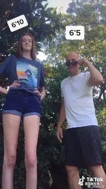 17岁少女腿长1米35打破了两项吉尼斯世界记录这大长腿你想要吗