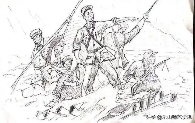 勇渡乌江 张涛勇渡 李承志渡江 曾琴强渡乌江 张莹强渡乌江 朱美蓉