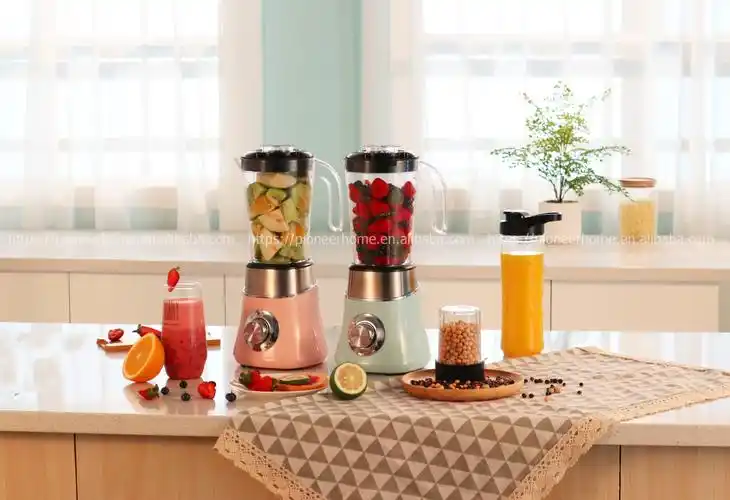 多功能 3 合 1 搅拌机家用食品加工机桌上果汁搅拌机