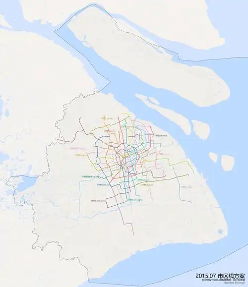 上海轨交新一轮规划历程三新线规划的原初之时