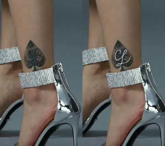 李纯黑桃q纹身图片 黑桃纹身含义是什么 李纯本人回应了