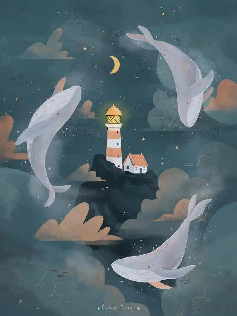 「治愈系插画」来自插画师raahatkaduji(第三弹)