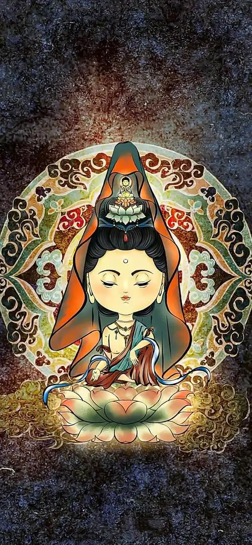 佛教文化手机壁纸,刹那升华,宁静静心