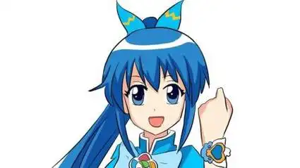 巴啦啦小魔仙之可爱的凌美琪头像儿童卡通简笔画