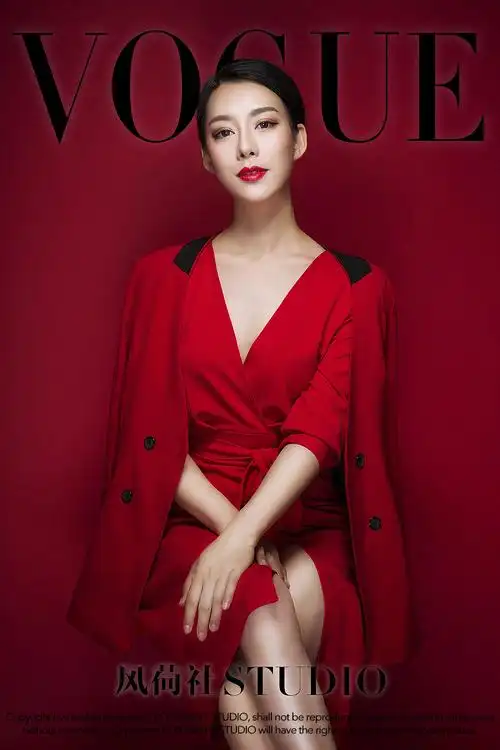 【山东新闻主播李毅】红色主题第一弹|摄影|人像摄影|风荷社 - 原创