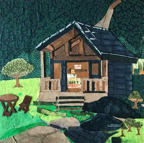 【】布贴画【】 - 美篇