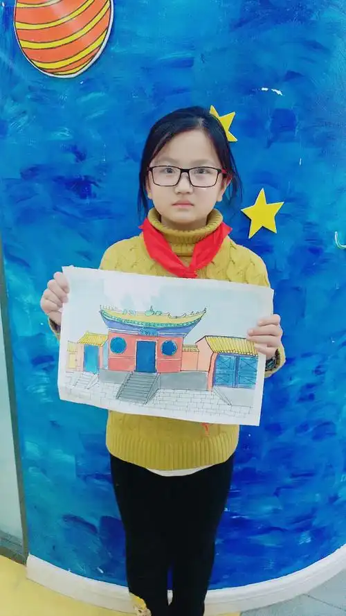 《少林寺》以水彩的形式刻画世界文化遗产少林寺也别有一番特色,造型