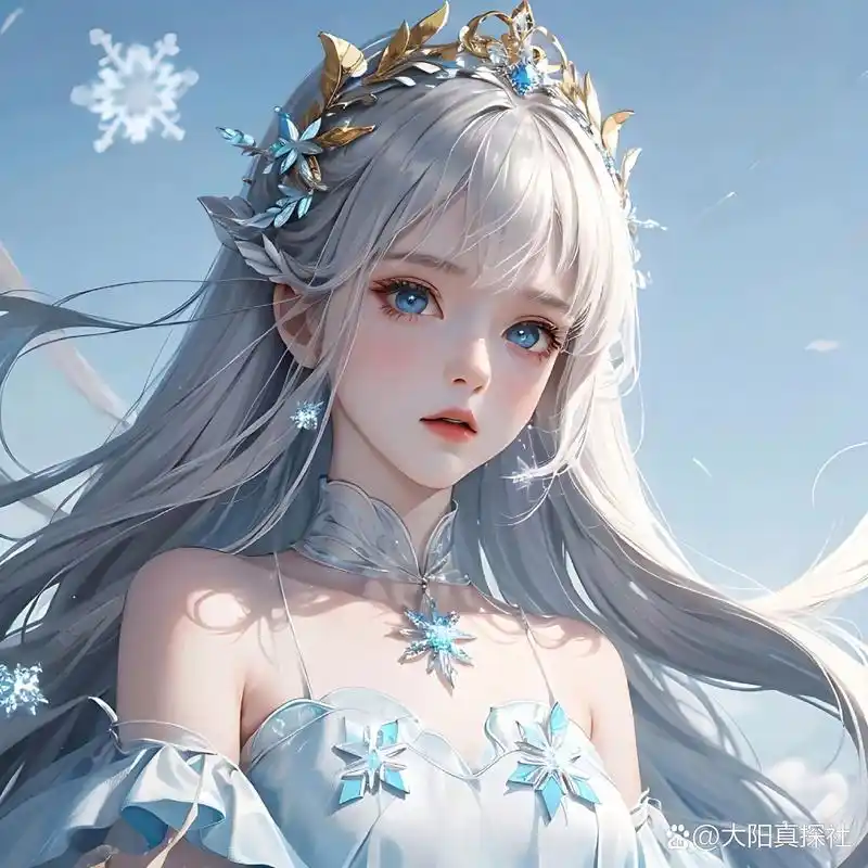 冰雪系超好看女生头像 #每秒都值得记录# #自带滤镜##女生头像# #好看