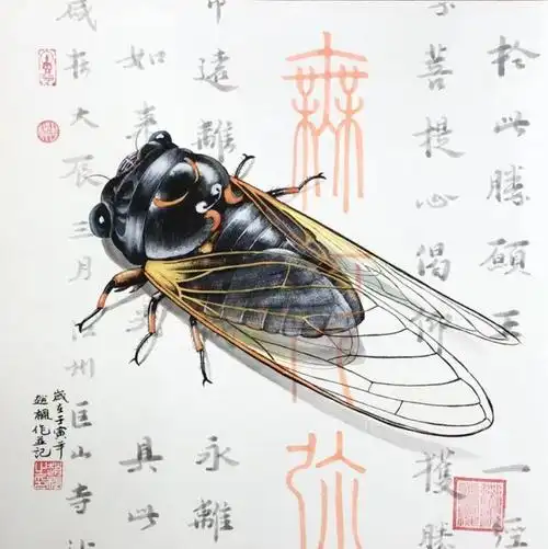 赵枫《著名画家,中国画蝉第一人》|欧阳中石|中国书画家协会|中国书法