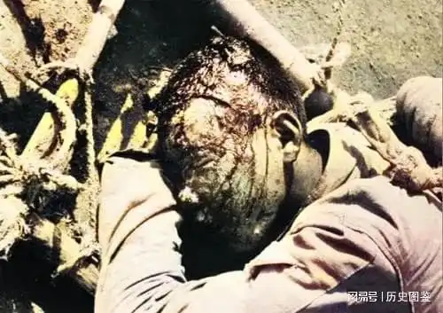 抗日战争时期百团大战中不幸牺牲的无名八路军战士