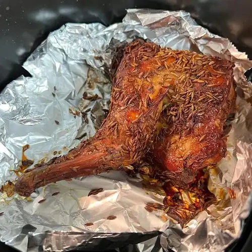 比利时今日吃什么之空气炸锅烤兔腿