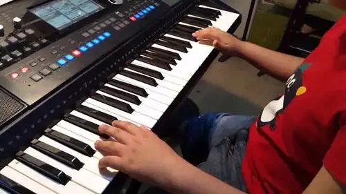 赛雯电钢琴弹奏-小猫咪nba - 弹琴吧