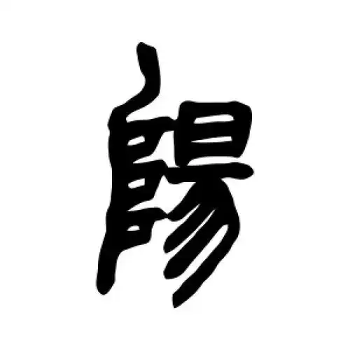 篆书阳字