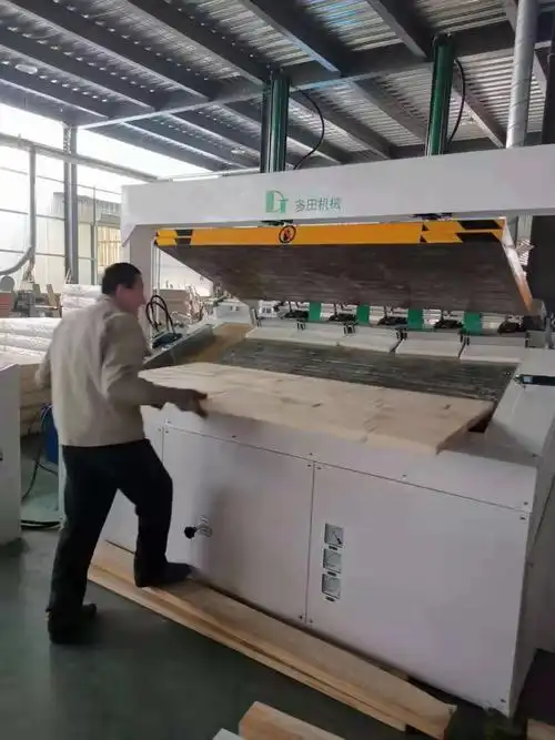 河北供应小型斜面高频拼板机_木工机械_石家庄多田机械有限公司