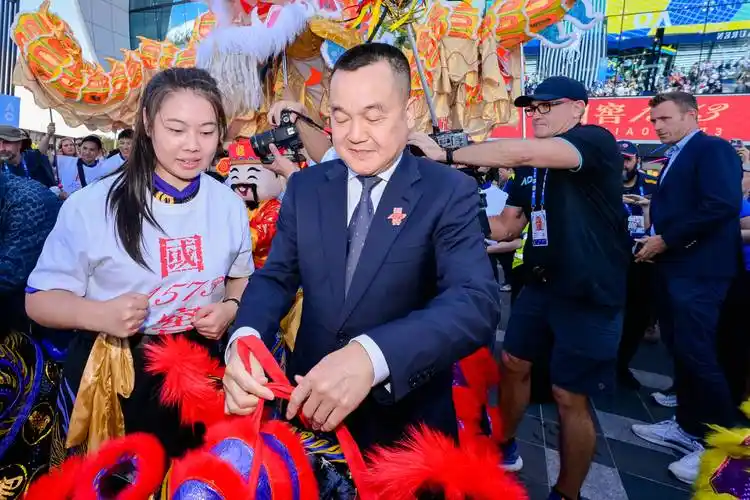 澳网迎来国窖1573日,中国新春元素席卷墨尔本公园