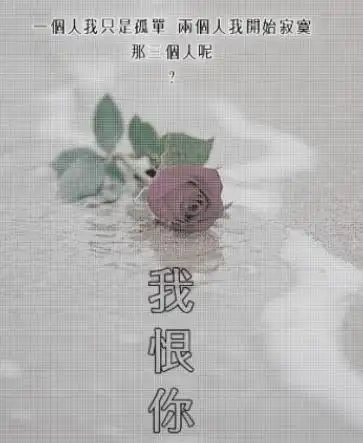 表达痛恨一个人的图片