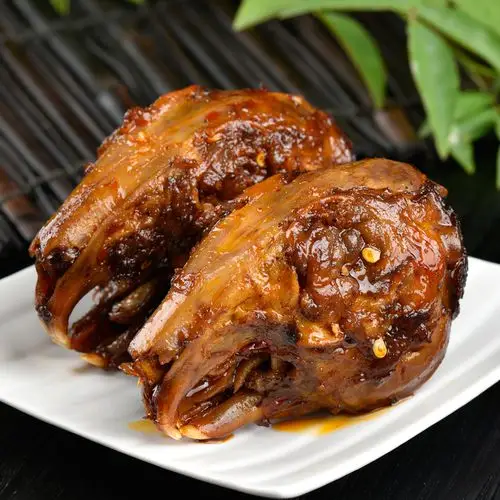 盐帮集麻辣兔头五香兔脑壳卤味兔子肉自贡冷吃兔四川特色兔头2个