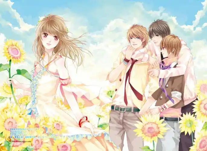 求一个青春校园小说封面,要一女三男