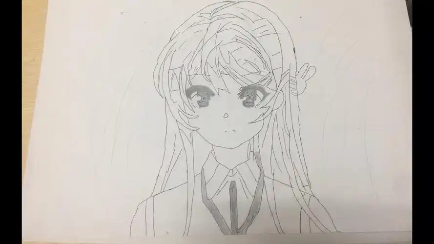 【手绘】樱岛麻衣(我猜她不火)