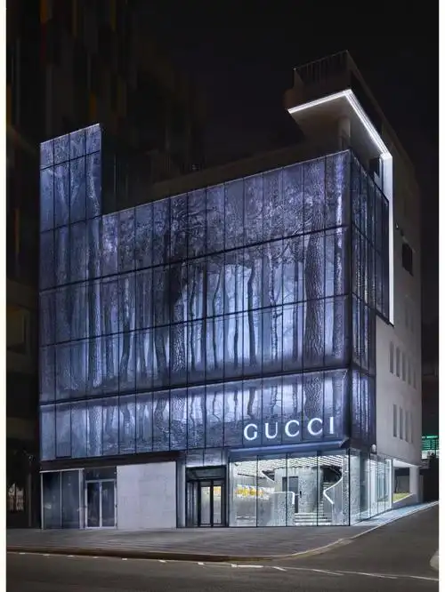 gucci韩国首尔alusion泡沫铝案例实景分享