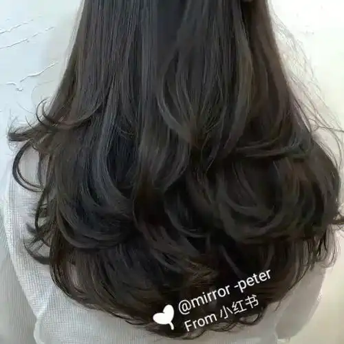 法式慵懒卷发  #女生烫发发型  #韩式气垫烫  #中长发烫发 #mirror