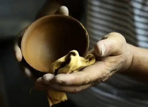 福建非遗传承人建窑建盏传承人蔡炳龙