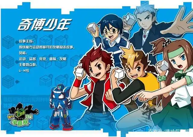 关于魔方的动画片有哪些