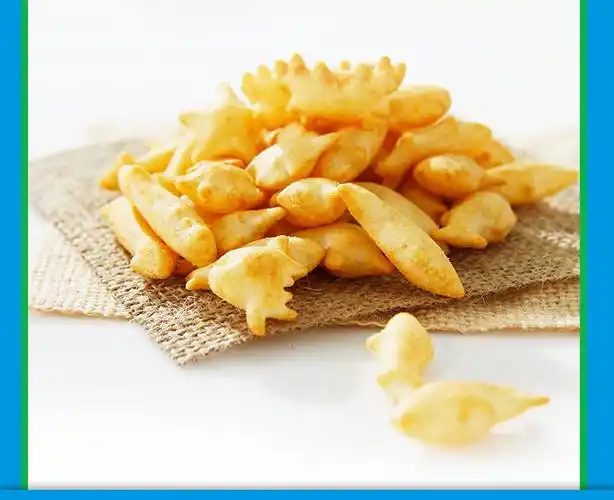 好丽友饼干 好多鱼脆香烧烤味33g 非油炸膨化食品 儿童休闲零食_不