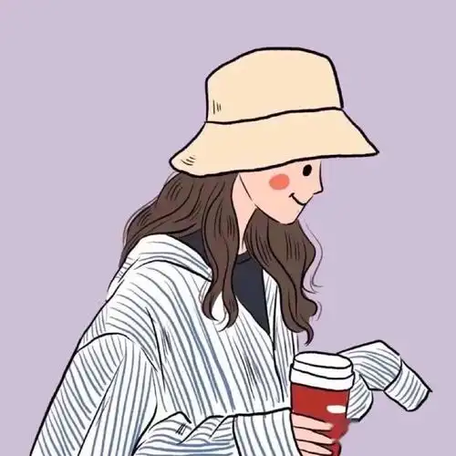 唯美小清新情侣头像与你相爱时我清白又勇敢