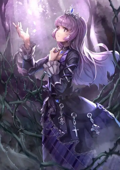 神秘的微笑紫发少女特辑王氏教育