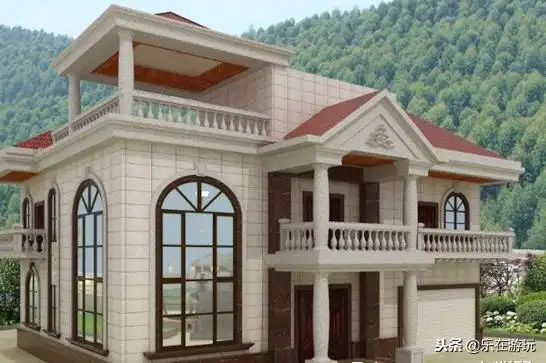 农村自建房外墙砖搭配效果图,这5种效果推荐给你!