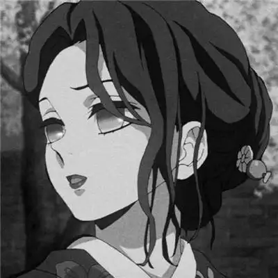 超火的日系ins风漫画头像黑白女生高清好看图片_女生动漫头像_头像屋