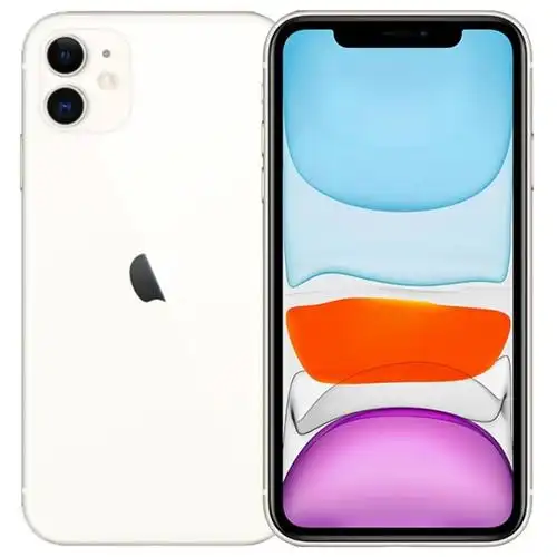 苹果 11手机 iphone11白条分期移动联通电信4g全网通新包装 白色 全