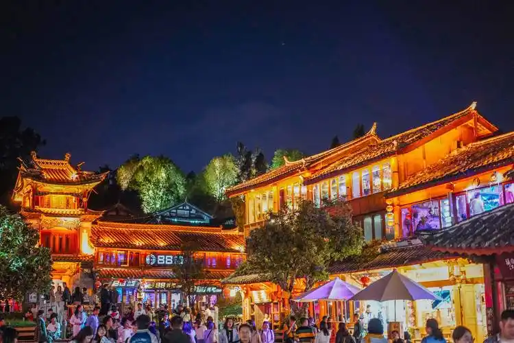 丽江古城的夜色这么美你知道吗