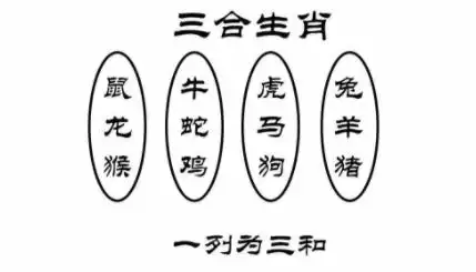 属相三合和六个合生肖是什么,十二生肖三合和六个合生肖是什么