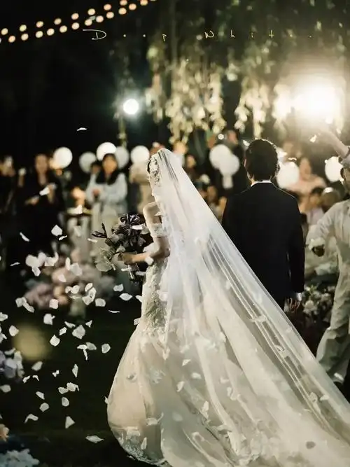 刘佳的婚礼现场.讲述者供图