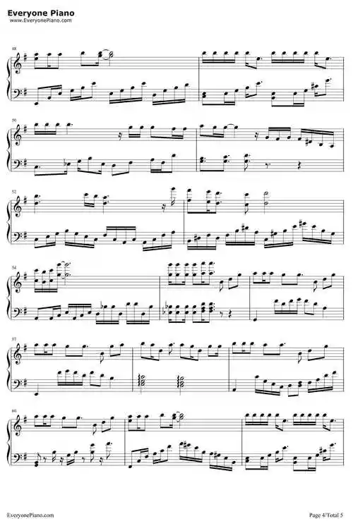 耿耿于怀钢琴谱_王笑文_最好的我们主题曲