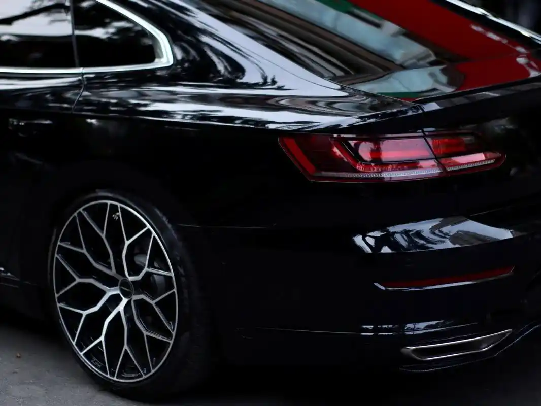 最美大众轿跑cc 黑武士 黑武士大众cc 汽车改色 改色