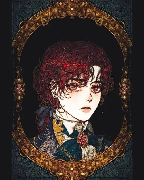 华丽宫廷风 插画