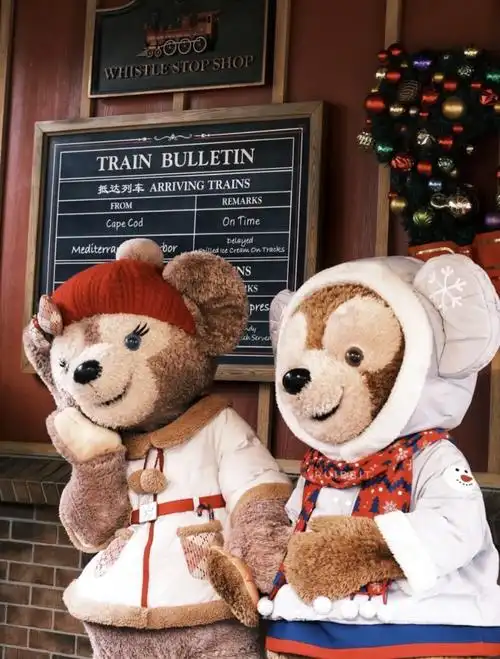 迪士尼 雪莉玫 shelliemay 达菲熊 duffy